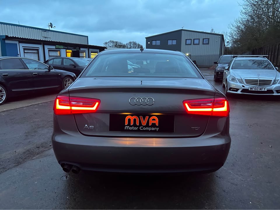 Grey Audi A6 SE TDI