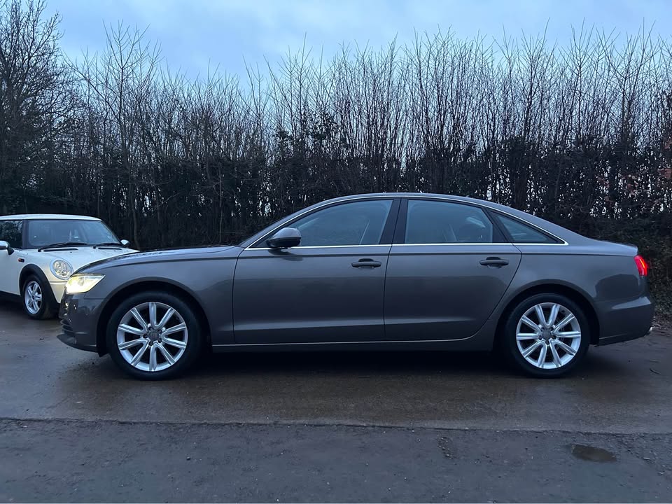 Grey Audi A6 SE TDI