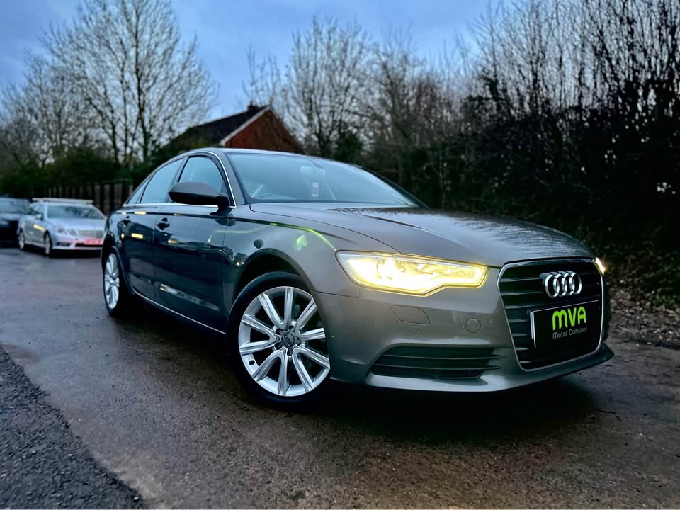 Grey Audi A6 SE TDI