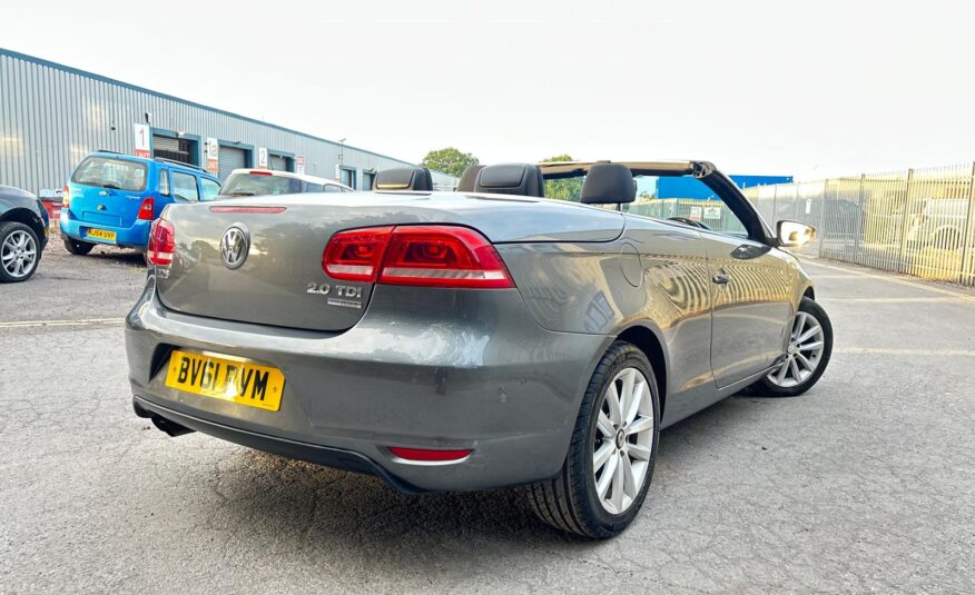 2011 Volkwagen EOS 2.0 TDI BLUEMOTION 140 BMT SE Convertible