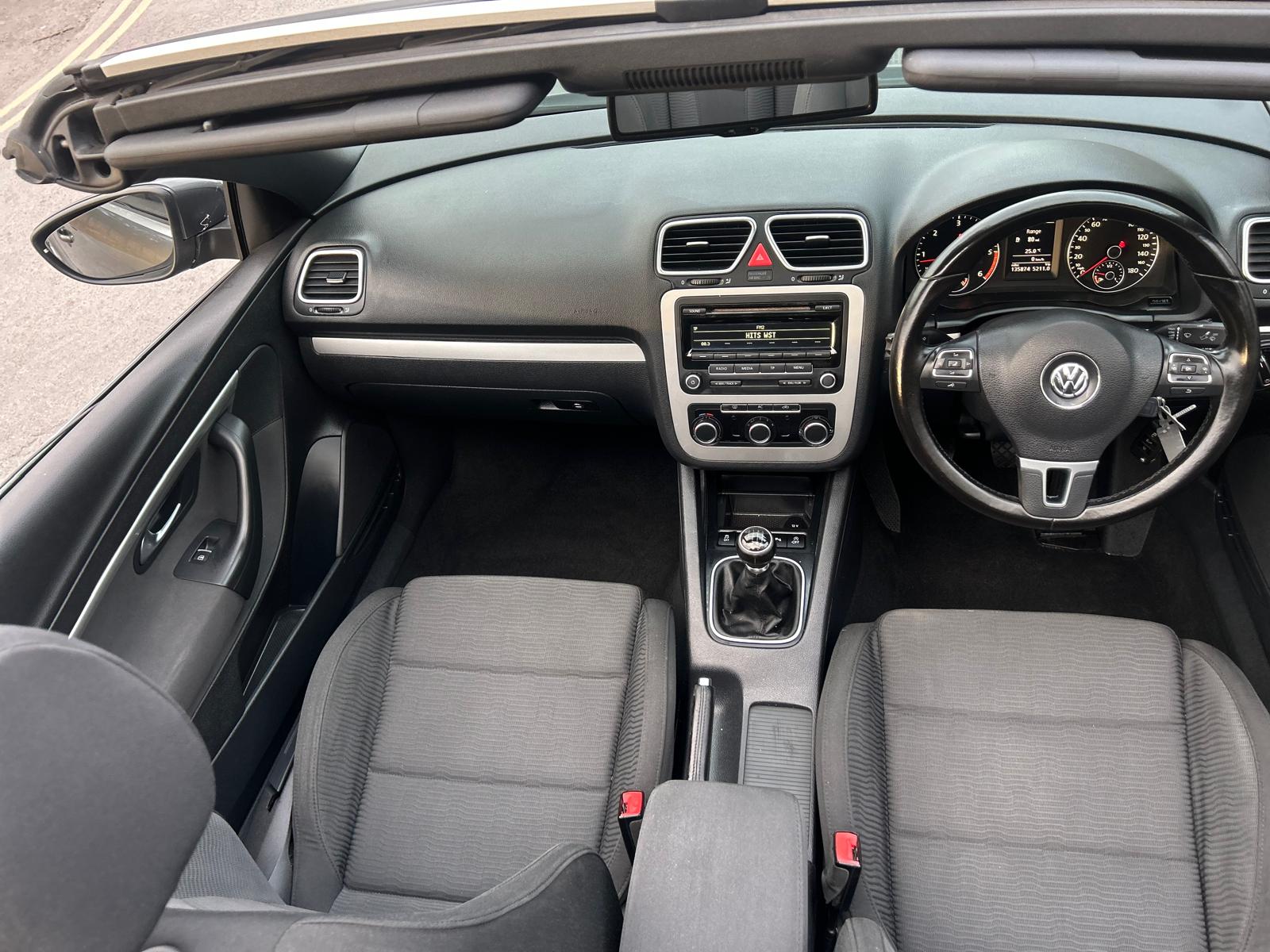 2011 Volkwagen EOS 2.0 TDI BLUEMOTION 140 BMT SE Convertible