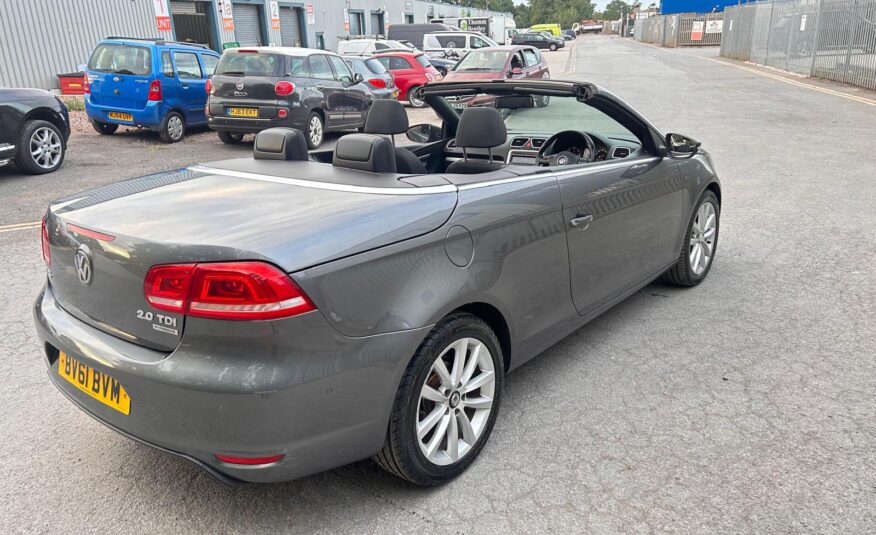 2011 Volkwagen EOS 2.0 TDI BLUEMOTION 140 BMT SE Convertible