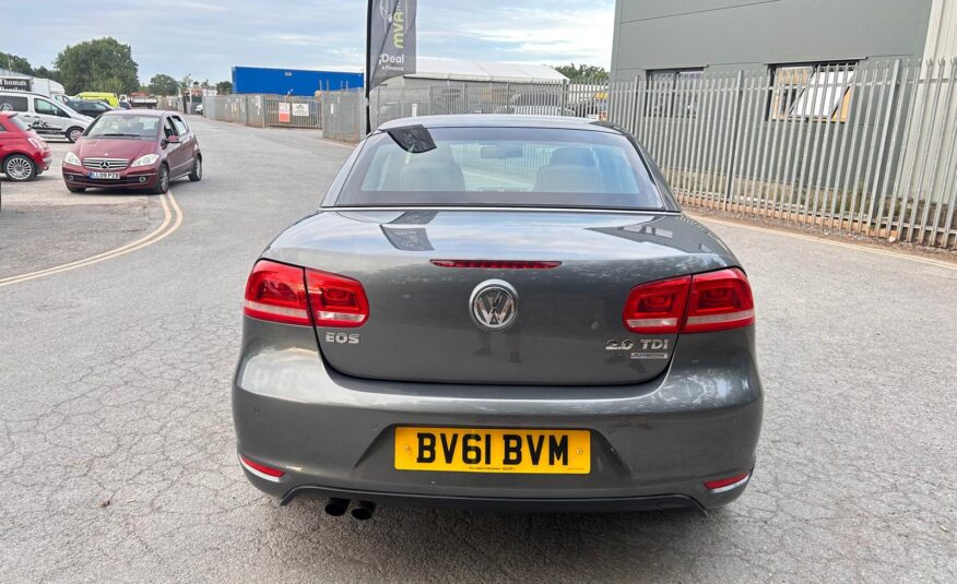 2011 Volkwagen EOS 2.0 TDI BLUEMOTION 140 BMT SE Convertible
