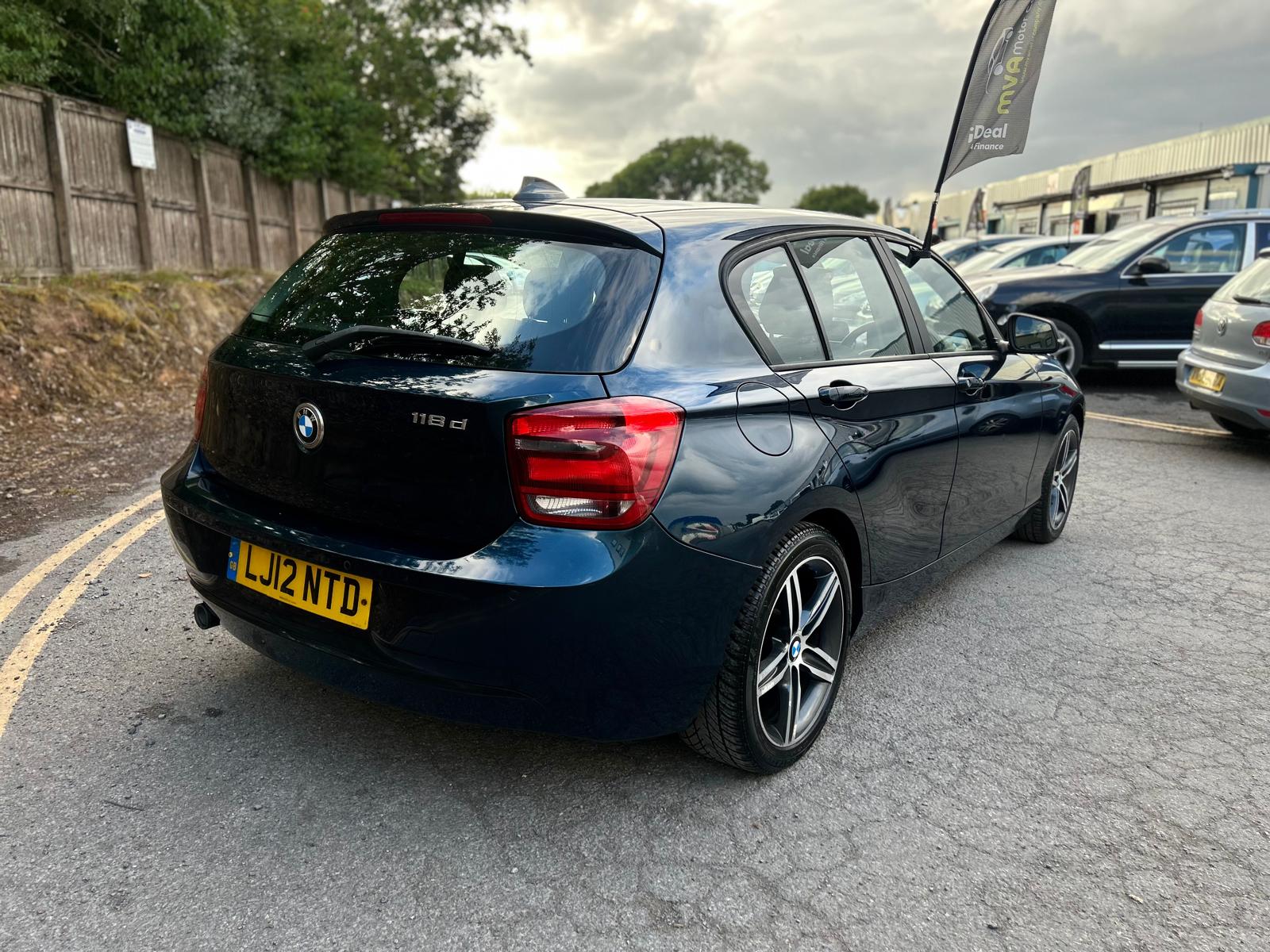 2012 BMW 1 SERIES 118D SPORT