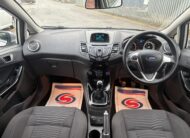 2014 FORD FIESTA 1.0 Moondust Silver E/B 100 ZETEC Hatchback