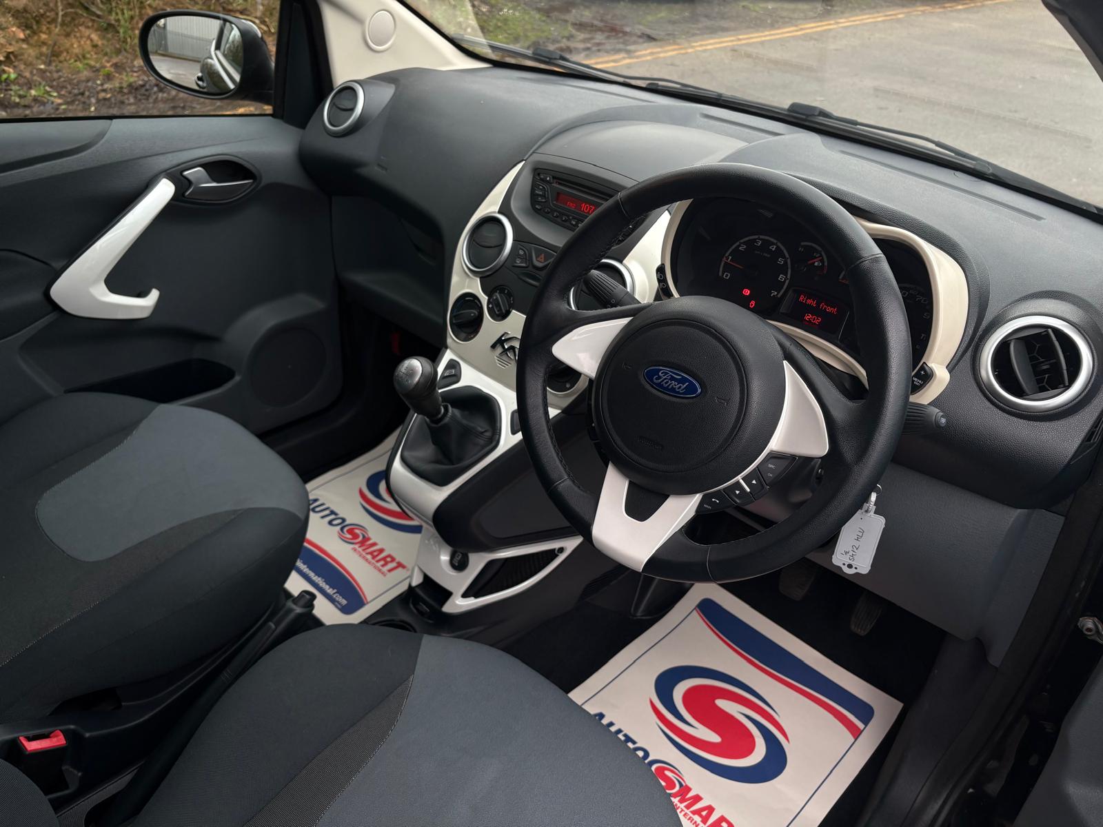 2012 Ford KA Zetec  1.2 Petrol Hatchback