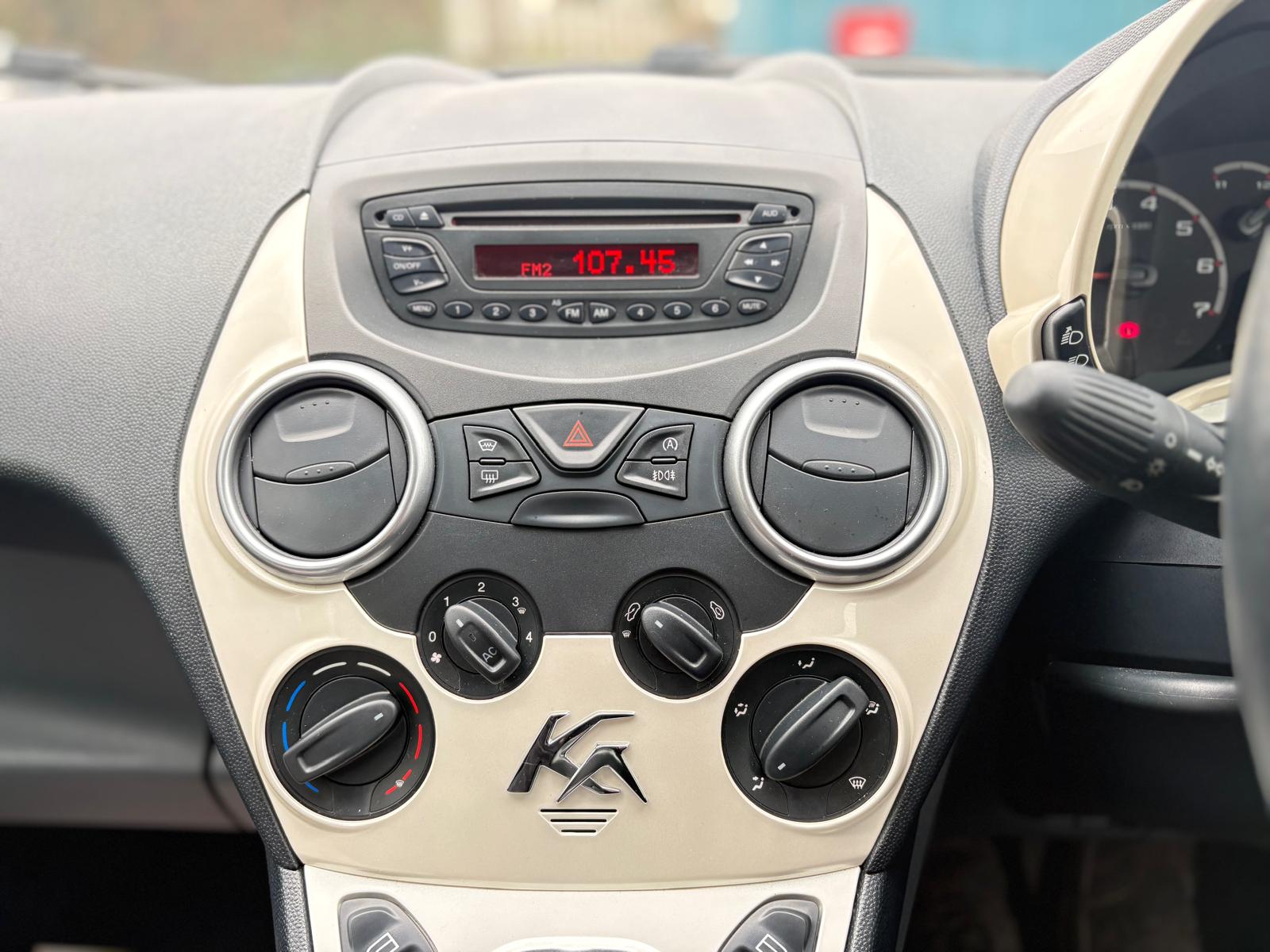 2012 Ford KA Zetec  1.2 Petrol Hatchback