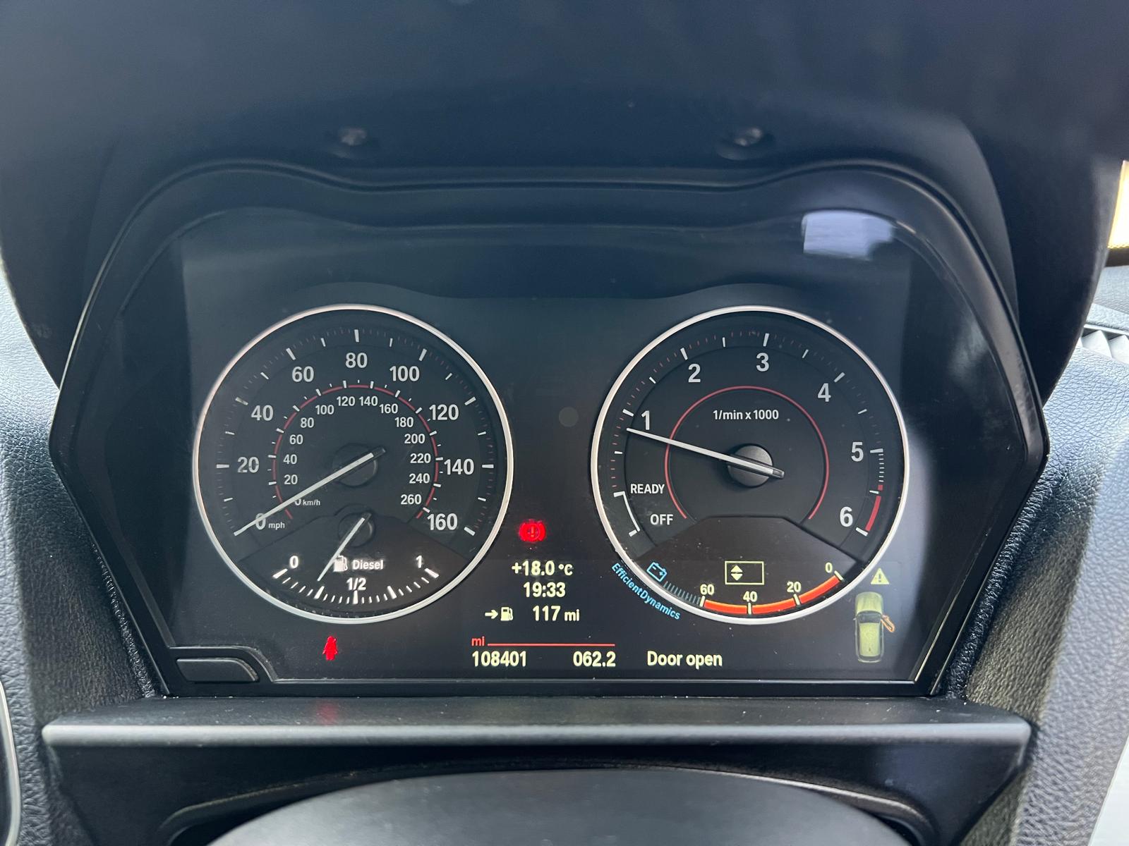 2013 BMW 1 SERIES 125D M-SPORT MANUAL