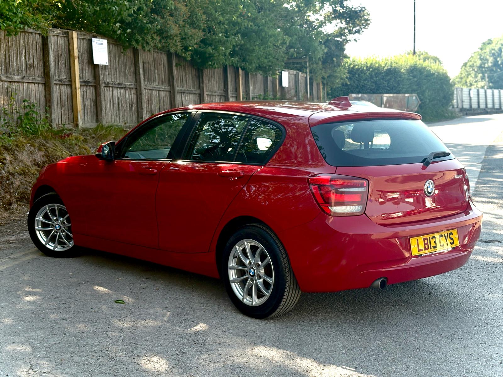 2013 BMW 1 SERIES 116D EFFICIENTDYNAMICS
