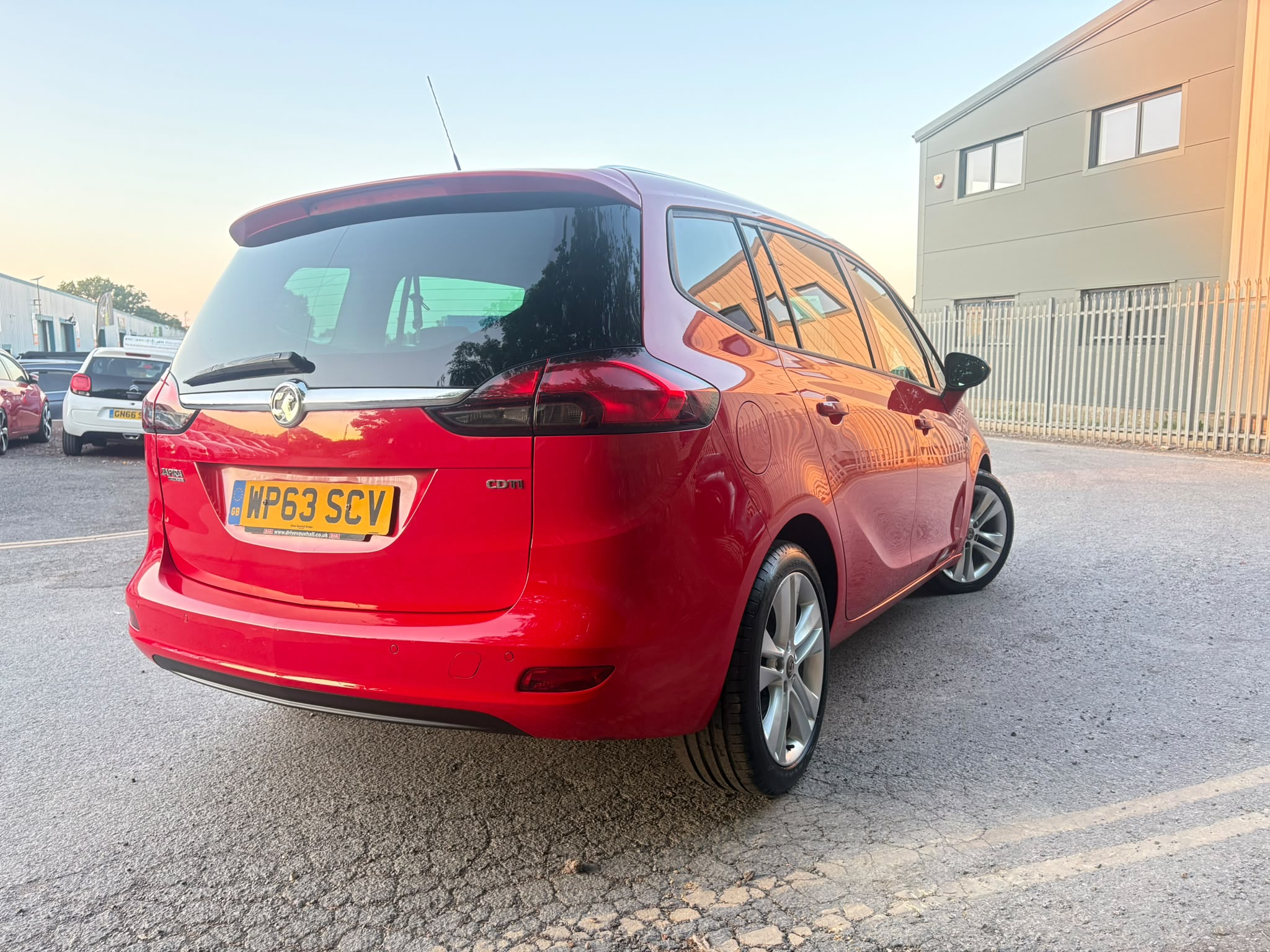 2013 Vauxhall Zafira Tourer 2.0 SRI 7 SEATER MPV MANUAL