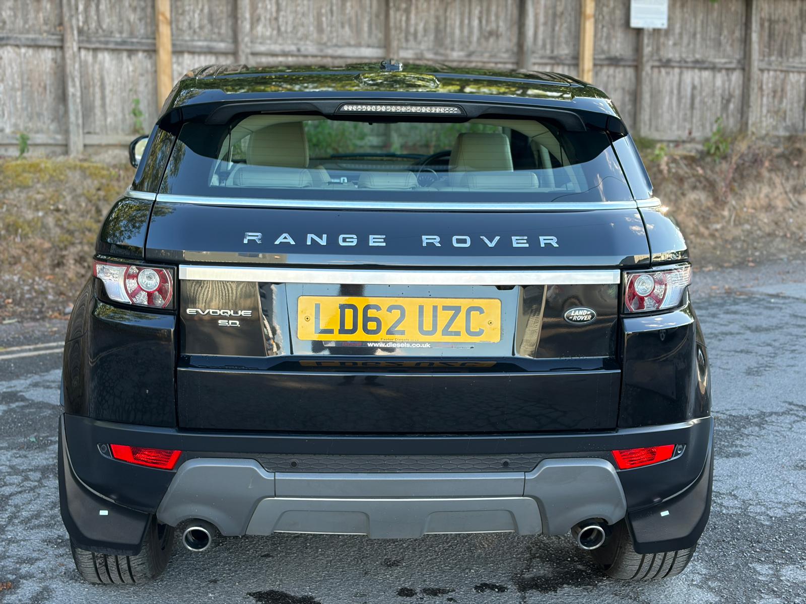 2012 Range Rover Evoque 2.2 SD AWD AUTOMATIC